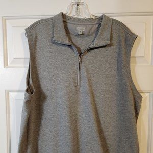 The Original Golfman! Ashworth Golf Vest LG Grey